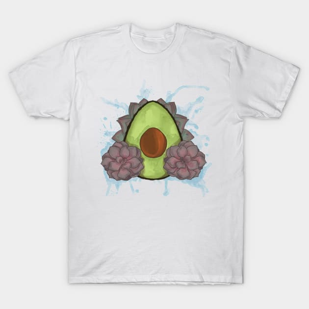 Succulent T-Shirt by ahhvecadoes